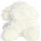 Aurora Adorable Flopsie Bonita Stuffed Animal - Playful Ease - Timeless Companions - White 12 Inches