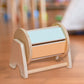 Bnf Wooden Sensory Rotatable Drum Rotating Color Cognition Sounds Drum With Bell Baby | Toys For Baby | Developmental Baby Toys