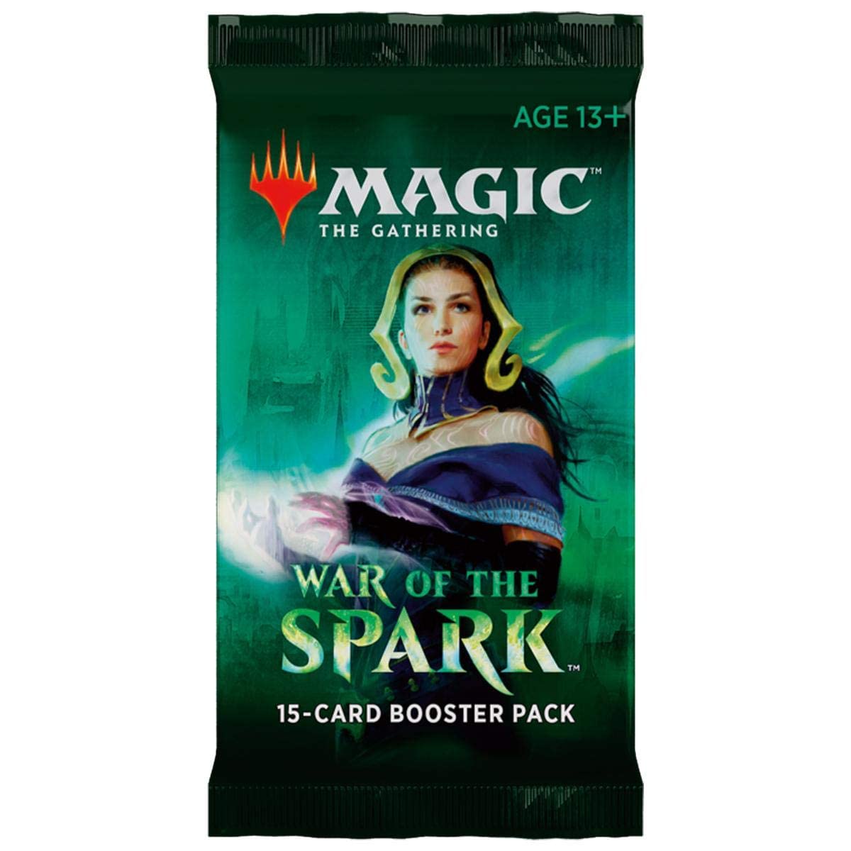 Wizards of the Coast Magic The Gathering War of The Spark Booster Pack, Multicolor, 1x Single Booster Pack, Cardstock