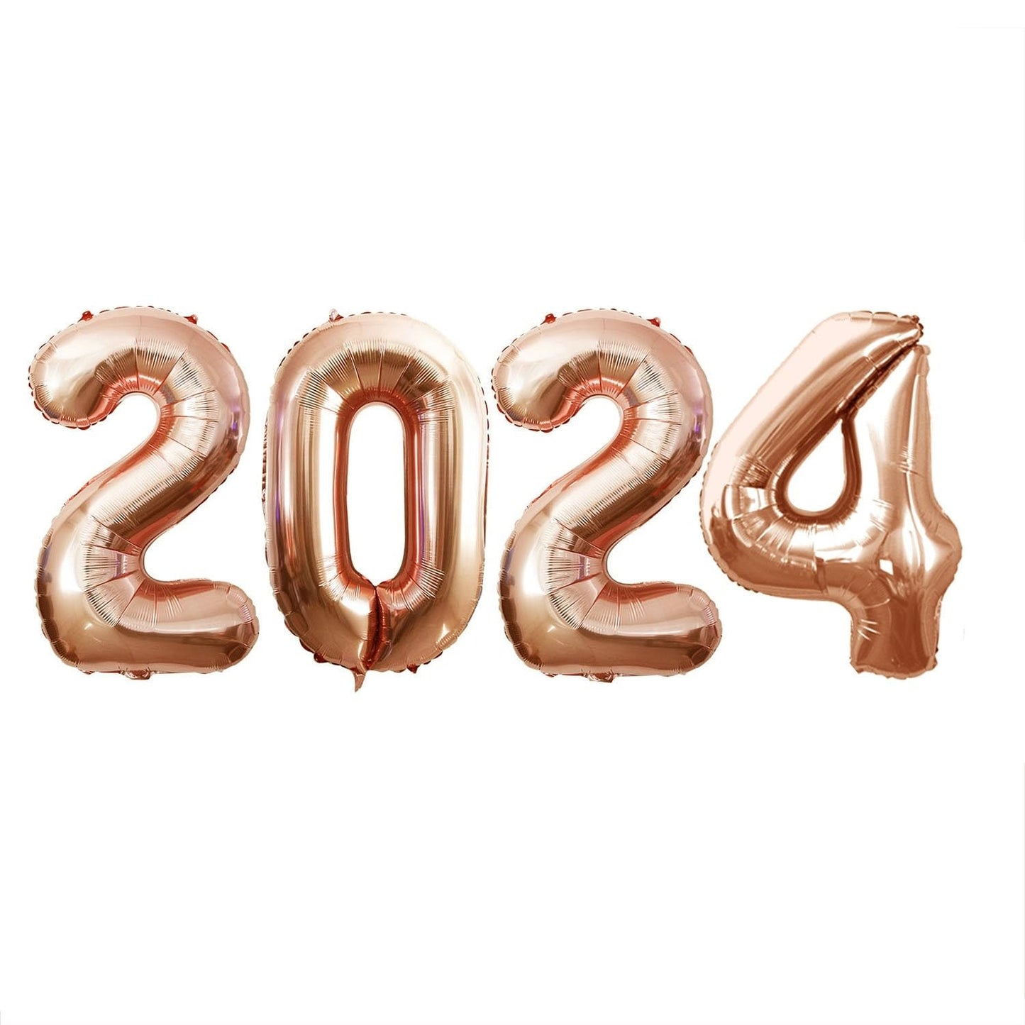 Goer 2025 Foil Number Balloons For 2025 New Year Eve Festival Party Supplies Graduation Decorations (Black,32 Inch)