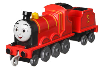 Thomas & Friends Die-Cast Push-Along Toy Train - James Model HDY62, Metal & Plastic, Youth Large 11-13, Ideal for Kids Ages 3+