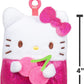 Hello Kitty And Friends 4-Pack Popsicle Clip-On Plush Featuring Hello Kitty, Kuromi, My Melody, And Cinnamoroll With Unique Bow Clips - Officially Licensed Sanrio Product From Jazwares