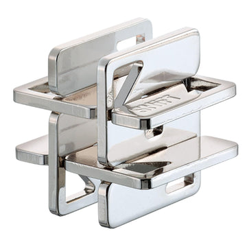 Bepuzzled |Hashtag Hanayama Metal Brainteaser Puzzle Mensa Rated Level 4, For Ages 12 And Up