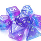 Polyhedral DND Dice Set RPG Rainbow Dice for Dungeons and Dragons(D&D) Role Playing Game,MTG,Pathfinder,Table Game,Math Games Di
