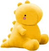 AVSHUB Soft Toys Cute Dinosaur Plush Stuffed Animals Toys Dolls Dino Plushie, Birthday Gifts for Kids Girl Boys (Yellow 20 CM)