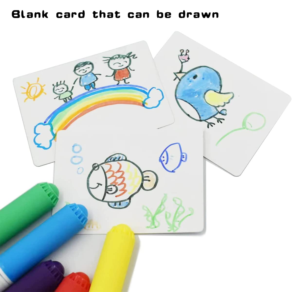 Blank Cards 220 Pcs 3.5 X 2.5 Inch Make Own Cards Of Diy Game Blank Cards White Design Playing Learning Note Cards Postcards For