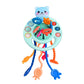 Ilsmysutra Travel Pull String Activity Toy Montessori Toys For Kids Toddlers Boys Girls Blue Bear