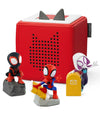 Toniebox 1 Bundle with Spidey, Ghost-Pider, and Spin - Red [Discontinued]
