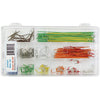 Elenco 350 Piece Pre-Formed Jumper Wire Kit | Diy Prototyping Projects | 350 Lengths Of Pre-Stripped - Pre-Formed Awg #22 - Solid, Color Coded Wire | 14 Different Lengths | Storage Case Included