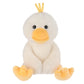 Apricot Lamb Toys Plush White Velvet Duck With Thin Foot Stuffed Animal Soft Cuddly Perfect For Kids 8.5 Inches