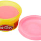 Play-Doh Kitchen Creations Double Drizzle Ice Cream Playset for Kids 3 Years and Up with 2 Drizzle Colors and 4 Classic Cans, No