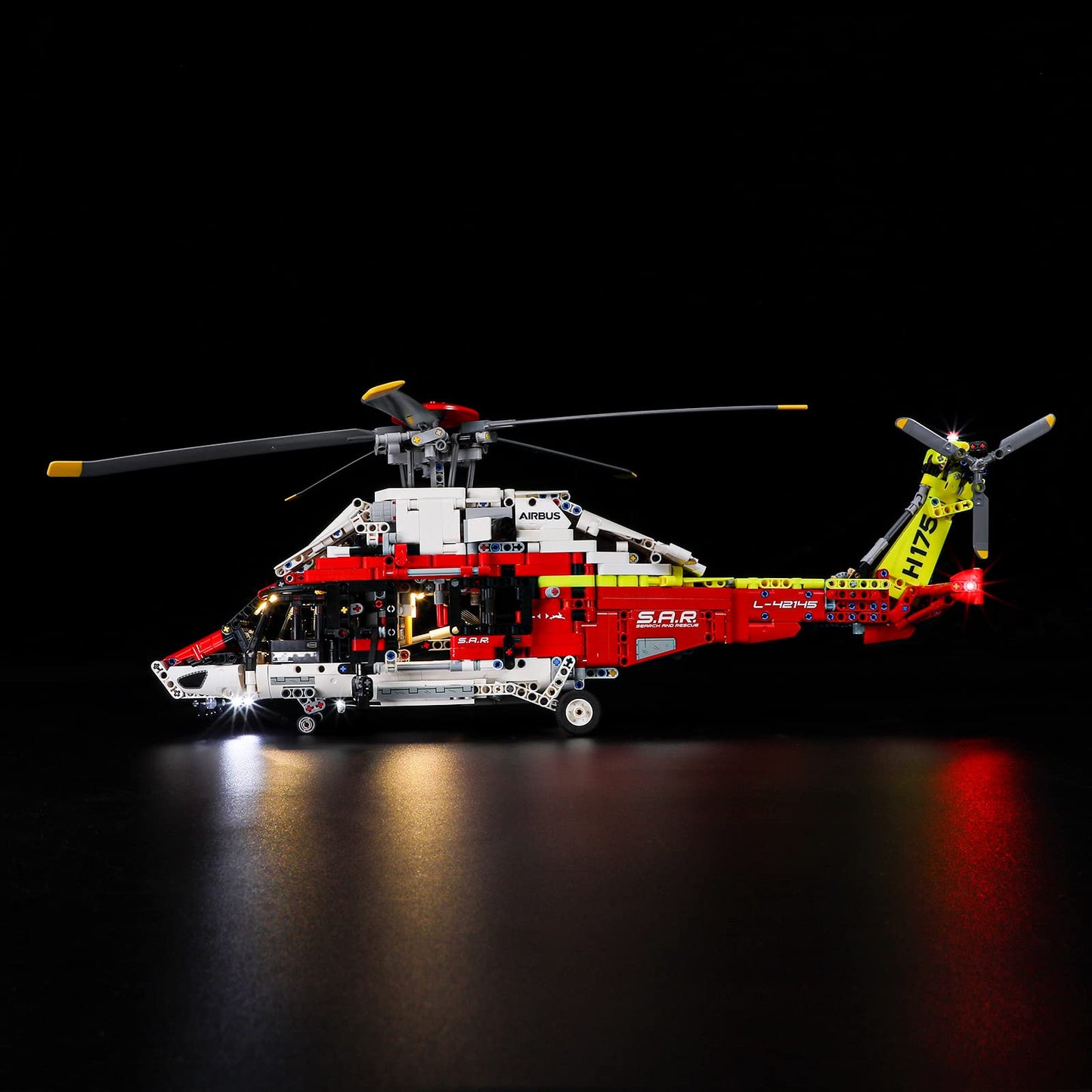 Briksmax Led Lighting Kit For Lego-42145 Airbus H175 Rescue Helicopter - Compatible With Lego Technic Building Blocks Model- Not Include The Lego Set