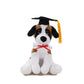 Plushland Cuddly Dog Toy, Graduation Cap and Diploma Stuffed Animal Plush Toys, for Graduation Day 8 Inch (Beagle)