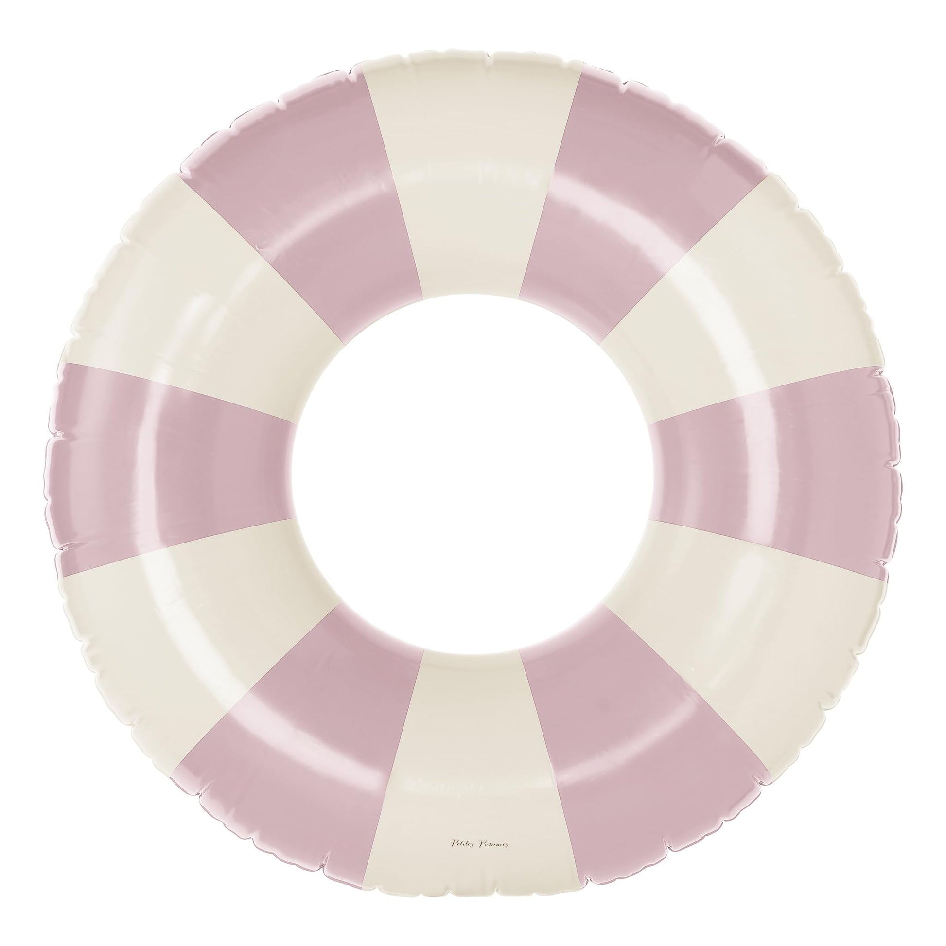 Petites-Pommes Swimming Pool Floats For Adults - Durable Inner Tube, Handprinted Classic Striped Design Tube Float, Soft Comfort