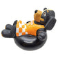 Rubber Tubbers Tennessee Volunteers (Smokey) Collegiate Bathtub Toys - Officially Licensed Ncaa Team Mascots, Authentic Sports Memorabilia, Novelty Rubber Ducks (University Of Tennessee)