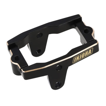 INJORA Black Brass Servo Mount Bracket for TRX4M Stock Servo 1/18 Upgrade Parts,11g