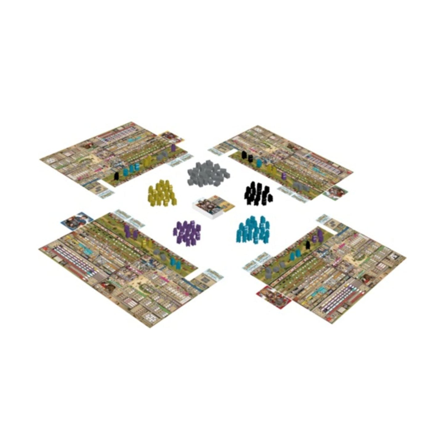 Renegade Game Studios Hadrian's Wall Strategy Board Game, 1-6 Players, 60 Min Playtime, Grey, Cardboard, RGS02200