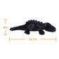 Apricot Lamb Lying Dragon Plush Stuffed Animals For Kids, Soft Cute Dinosaur Plushies Toys For Baby Girl And Boy, Fluffy Lying Dragon Black 19.7 Inches