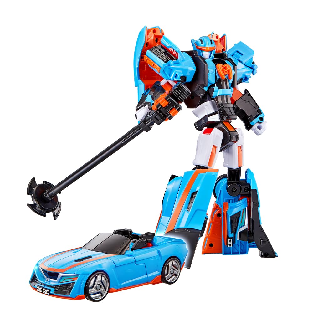 NEW TOBOT, TOBOT POP, Youngtoys Transforming Collectible Vehicle to Robot, Heroes Animation Character Toys for Kids 4 and up Tra