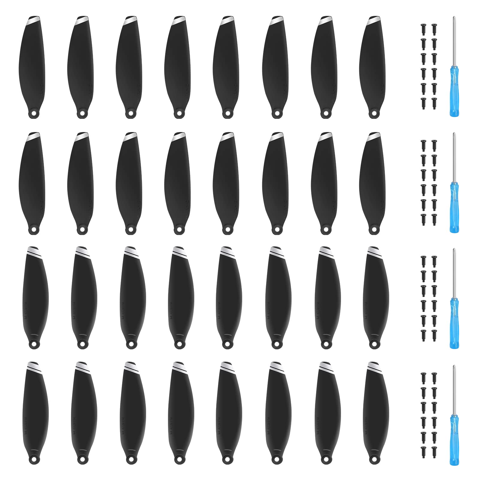 32Pcs Propellers for DJI Mini 4K/Mini 2 SE/Mini 2/SE Replacement Prop Blades Low Noise Accessories for DJI Mini 2/SE Drone Acces