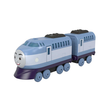 Thomas & Friends Fisher-Price Die-Cast Push-Along Kenji Toy Train Engine For Preschool Kids Ages 3+