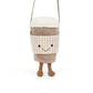 Jellycat Amuseables Coffee-To-Go Plush Bag, 8 Inches | Crossbody And Shoulder Purse | Fun And Unique Handbag