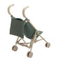 Lyla & Sage Play Co Doll Stroller - Lightweight Floral Print, 22" Standard Size, Beige/White for Kids 3+