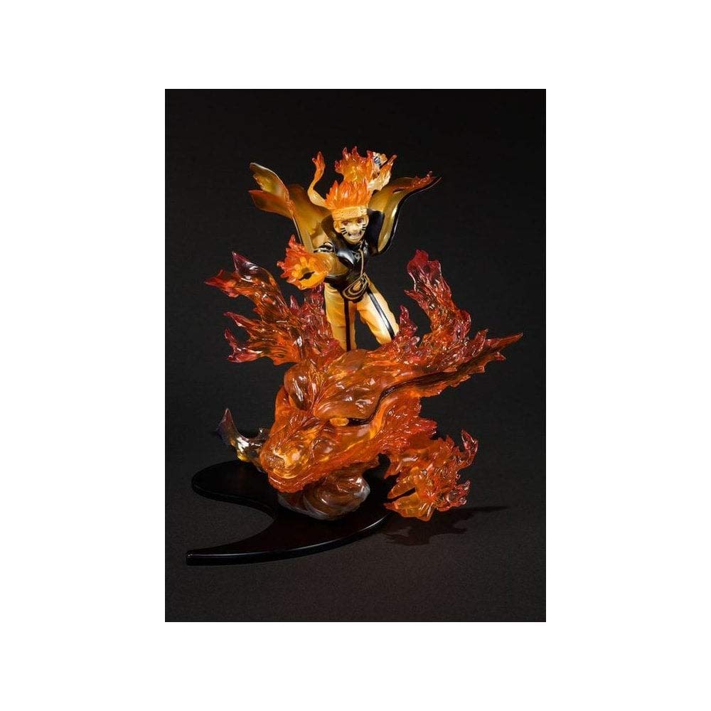 TAMASHII NATIONS Figuartszero Naruto Uzumaki Kurama Statue - Standard Size, Plastic Material, Model BAS55026