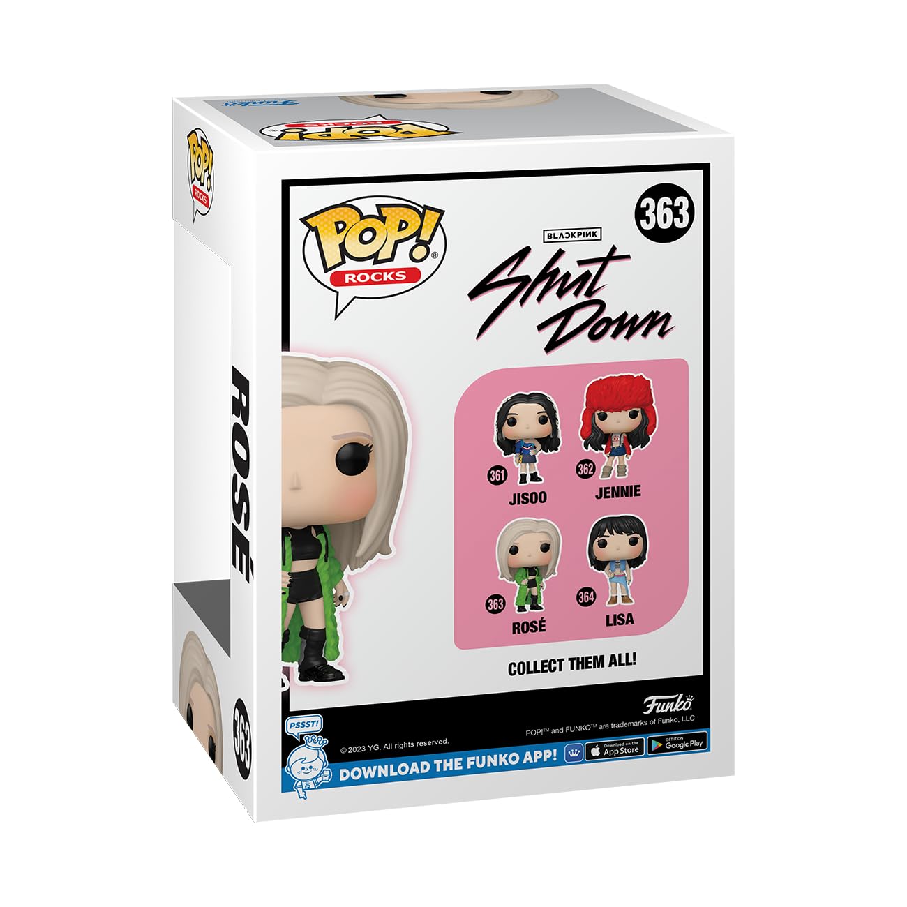 Funko Pop! Rocks: Blackpink - Rose - Blackpink - Collectable Vinyl Figure - Gift Idea - Official Merchandise - For Kids & Adults - Music Fans - Model Figure For Collectors And Display
