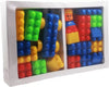 Educational Building Blocks Toy Set for Kids | STEM Construction Learning Bricks with Toy Train Wheels & Figures | Creative Inte