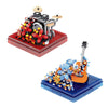 Musical Instruments Micro Blocks Building Sets,Classical Famous Building Block Set,1500 PCS for Adults and Kids,Guitar and Drum