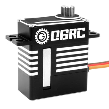 OGRC SCX24 Servo SCX24 High Torque Steering Servo Digital Servo RC Steering Servo with Steel Gear for SCX24 TRX4M Upgrade Parts