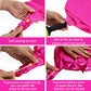 Toniful 40 Inch Hot Pink Large Numbers Balloon 0-9 Birthday Party Decorations,Foil Mylar Big Number 1 Balloon Digital 1 For Birt