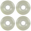 52mm CLEAR Gel Skateboard Wheels Skateboards 52mm 98A