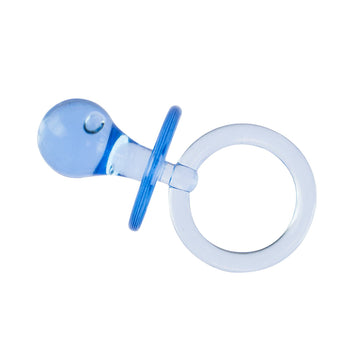 Super Z Outlet Acrylic Glass Plastic Cute Small Baby Pacifiers for Baby Shower Decorations, Table Scatter, Party Favors, Games &