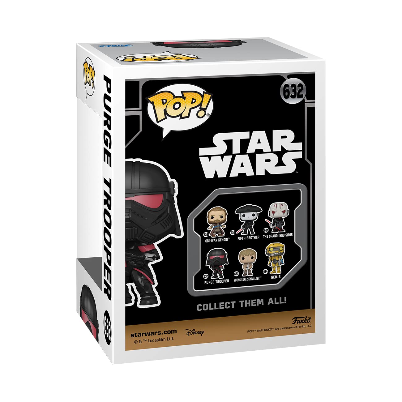 Funko Pop! Vinyl: Obi-Wan Kenobi - Purge Trooper - (Battle Pose) - Star Wars - Collectable Vinyl Figure - Gift Idea - Official Merchandise - For Kids & Adults - Tv Fans - Model Figure For Collectors