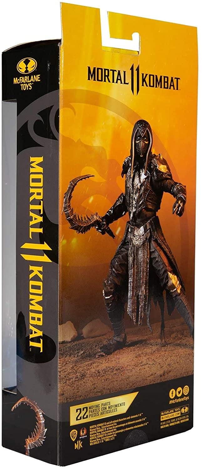 McFarlane Toys Mortal Kombat Noob Saibot Action Figure, 7-Inch, Black, Model 11046-3, Plastic Material