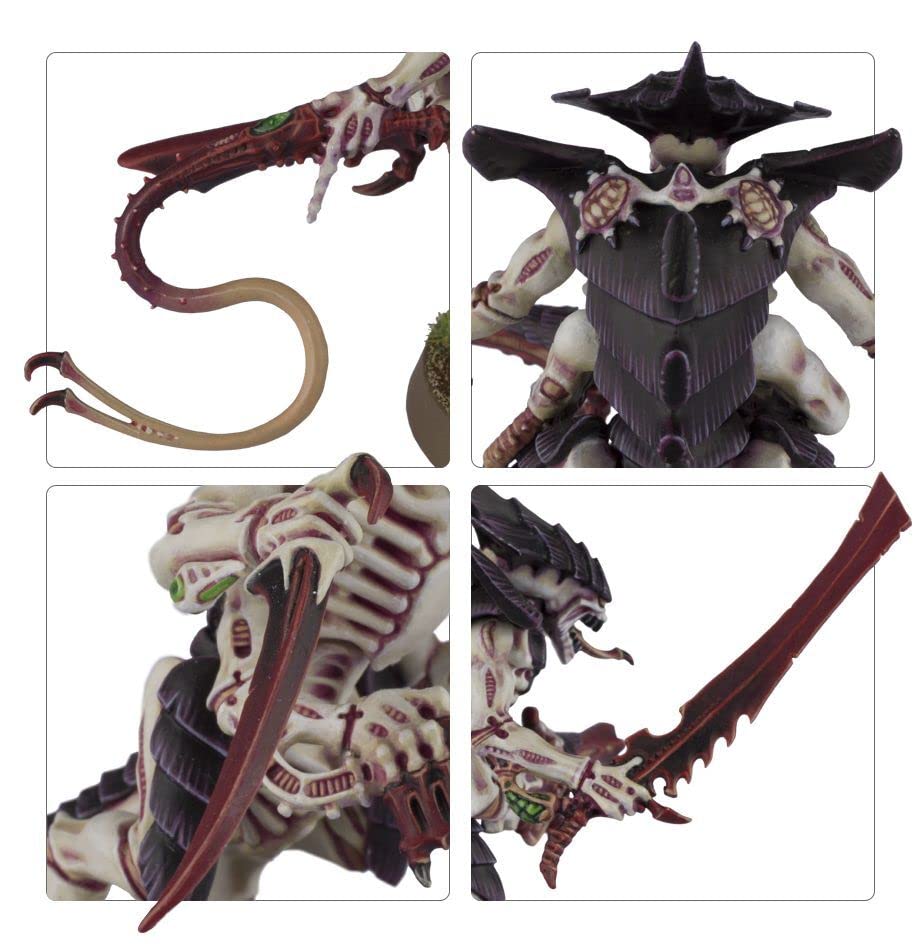 Games Workshop Warhammer 40k Tyranids Warriors - One Size Multicolor Plastic Model 99120106058