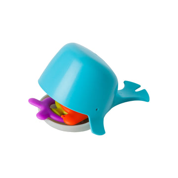 Boon Chomp Whale Bath Toy - Interactive Baby Bath Toys For Sensory Fun - Sensory Toddler Toys For Bath Time - Baby Gifts And Tod