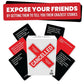 Do or Drink Hilarious Party Games - 350 Cards, Medium Size, Multi Color, Perfect for Game Nights, College, Couples, Bachelorette Parties