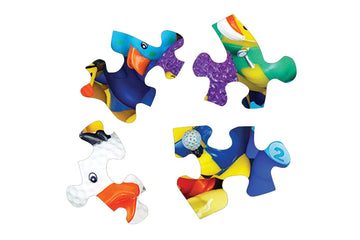 Springbok'S 400 Piece Family Jigsaw Puzzle Funny Duckies - Made In Usa