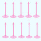 U.Will 10 Pcs Doll Stands Display Holders Doll Stands Doll Mini Display Stand Doll Support Frame Toy Doll Accessories Prop Up 11 To 13 Inch Dolls And Action Figures Doll Accessories,Light Pink