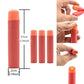 120 PCS Mega Dart Refill Pack 9.5cm Red enhanced Refill project pieces for N-Strike Mega Series Blasters