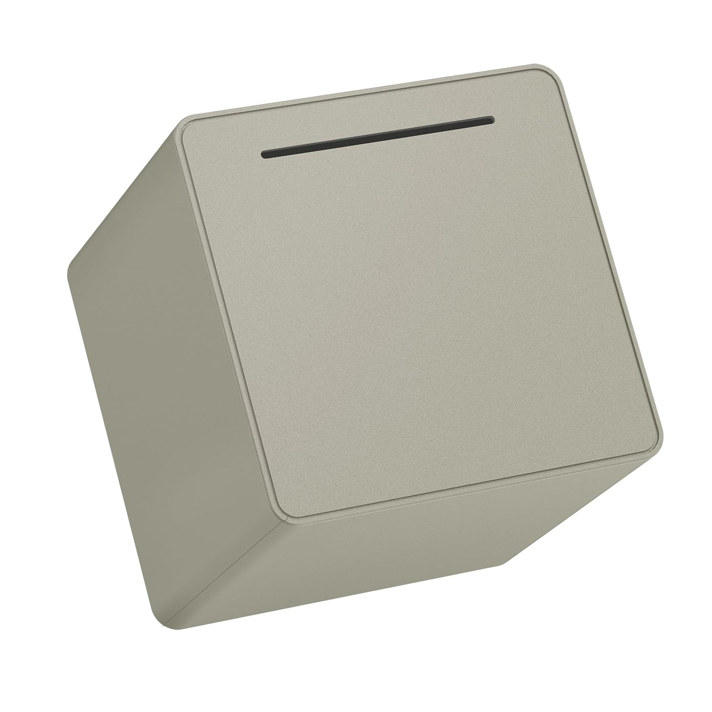 Hizgo Adults Assembly Piggy Bank, 6' Large Piggy Bank For Adults/Kids Must Break To Open, Unopenable Money Saving Box For 2025 Cash Saving (Grey)