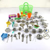 Miniature Kitchen Set For Kids Girls | Real Cooking Kit For Play | Steel Kitchen Set For Girls | Choppu Jaman | Miniature Cookin