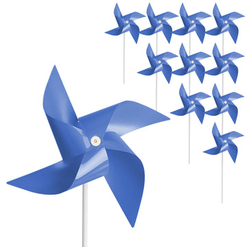 Tsocent 50 Pcs Pinwheels, Wind Spinners And Party Favors Gifts For Kids, Outdoor Decorational Pinwheels For Yard And Garden (Dar