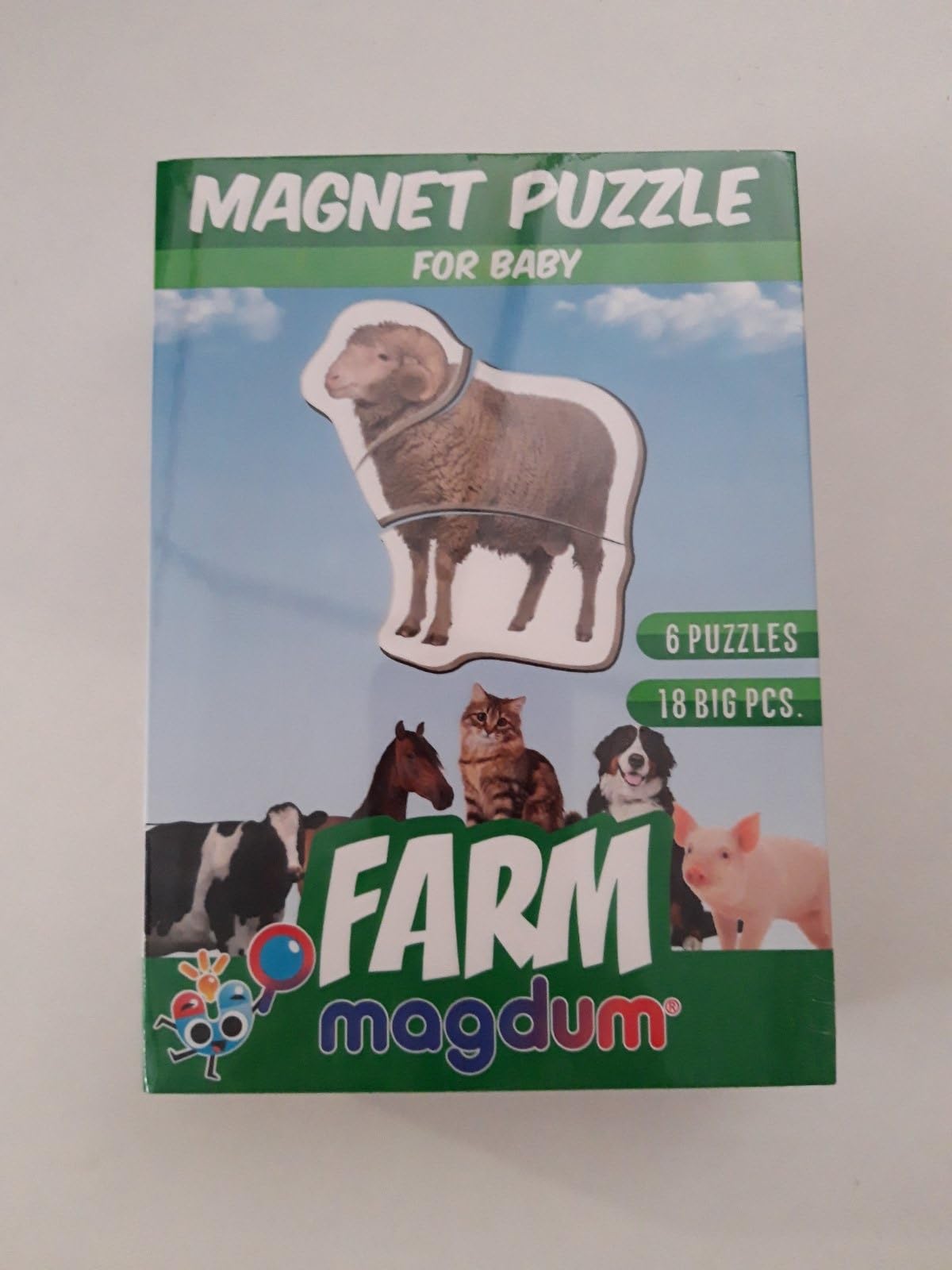 Farm Magnetic Puzzles For Kids Ages 3-5 - Toddler Puzzle - Travel Toys For Kids Ages 3-5 - Magnetic Travel Games Baby Puzzle Kids Puzzle Toys - Puzzle For Preschooler Magnet Puzzles Games