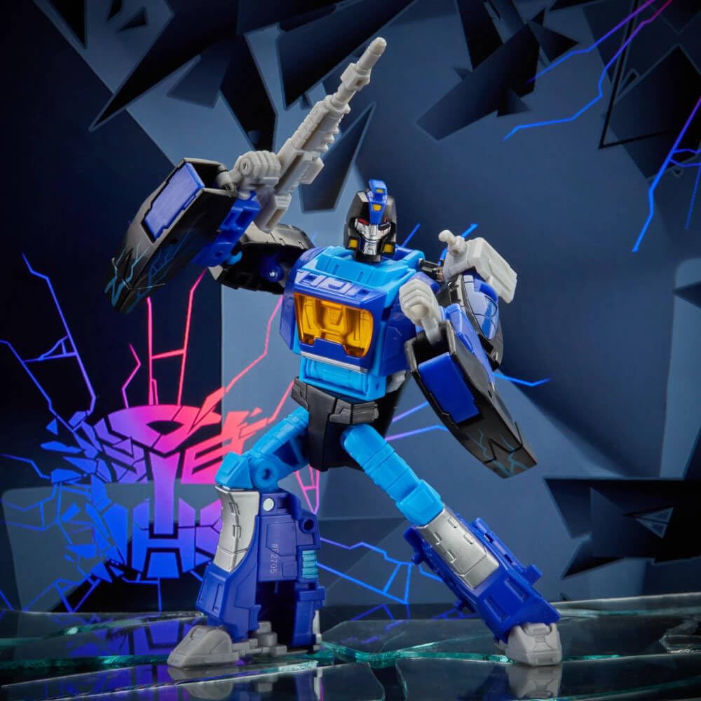 Mkll Transformer Toys Shattered Glass Deluxe Blurr Mini Action Figure Gift