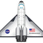 WindNSun FlightZone SpaceShuttle Endeavour Nylon Kite  52 Inches Wingspan