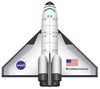 WindNSun FlightZone SpaceShuttle Endeavour Nylon Kite  52 Inches Wingspan